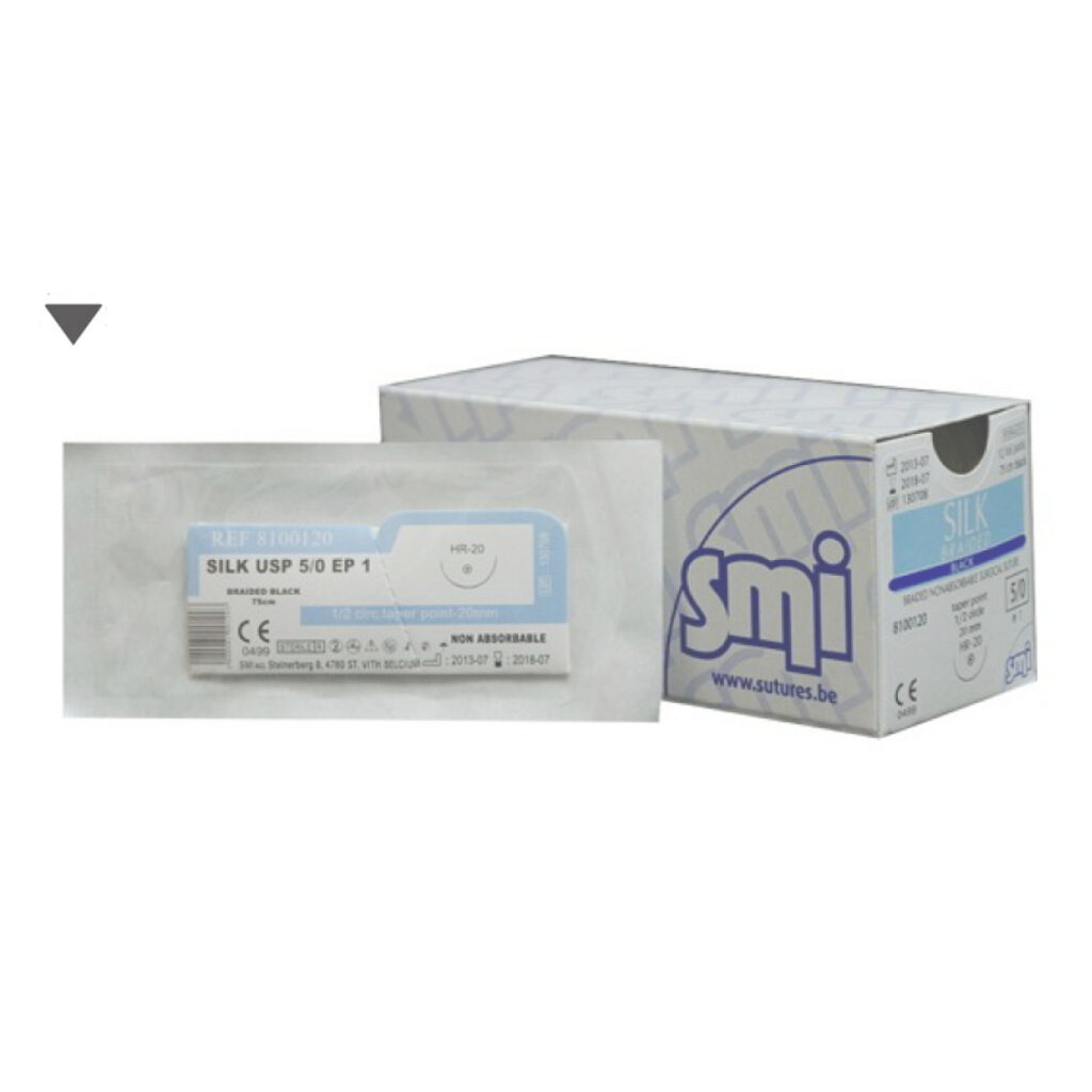 Suture Seta Silk Ago Triangolare