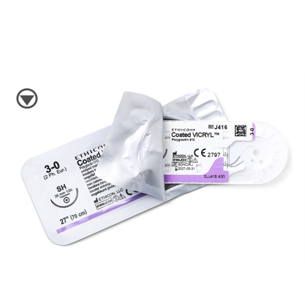 Suture Vicryl Ago Tapercut