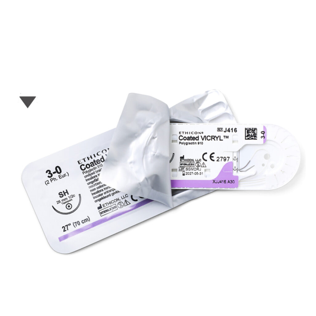 Suture Vicryl Ago Dorso Tagliente